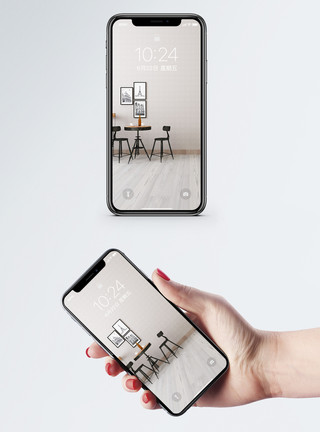 手机组合桌椅组合家具手机壁纸模板