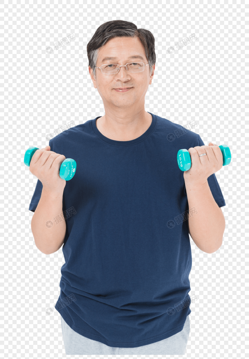 老年人运动锻炼健身图片