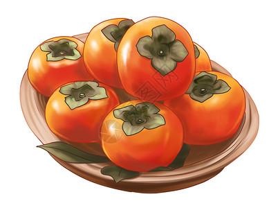 柿子背景图片