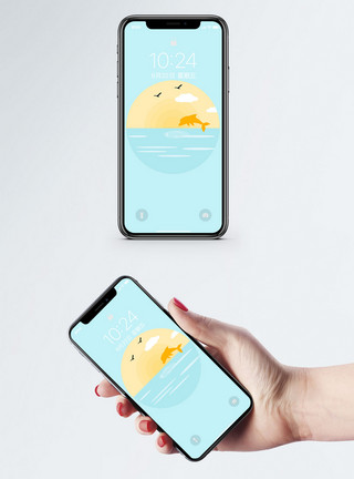 定制图标景观图标手机壁纸模板