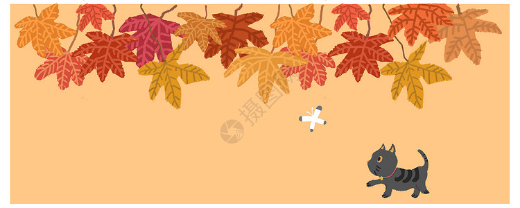 四季之秋背景图片