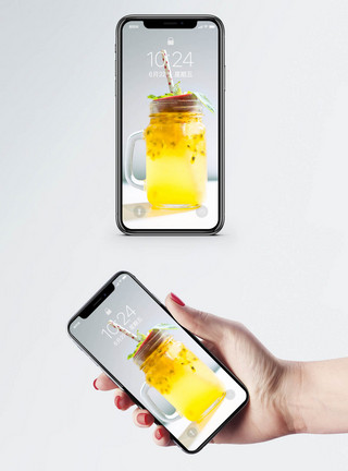 蜂蜜柚子茶海报蜂蜜柚子茶手机壁纸模板
