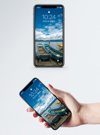 美丽的泸沽湖风景泸沽湖手机壁纸模板