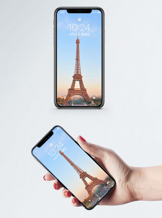 法国埃菲尔铁塔铁塔手机壁纸模板