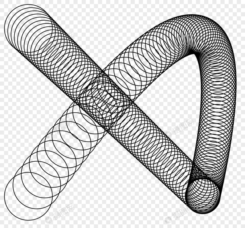 波纹字体X图片