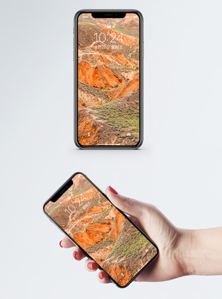张掖丹霞七彩丹霞手机壁纸模板