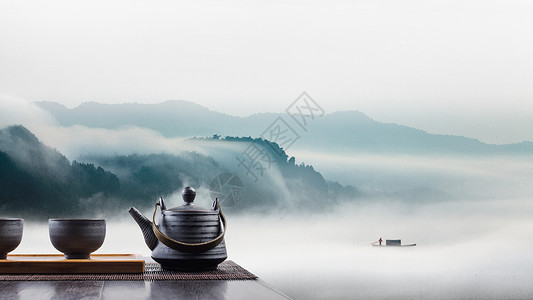 韩国的茶壶茶文化设计图片