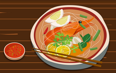 韩国图片美食插画插画