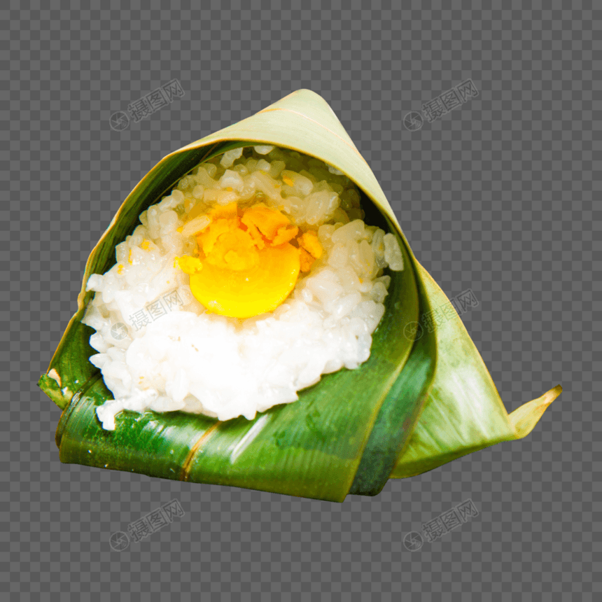鸭蛋粽子图片