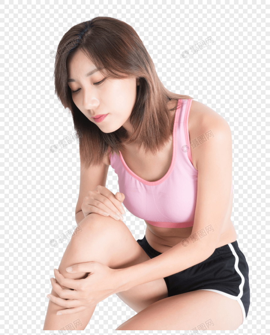女性病患小腿骨折图片