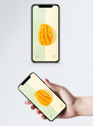 高清芒果素材芒果手机壁纸模板