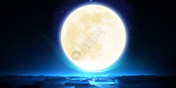 满月照片中秋圆月设计图片
