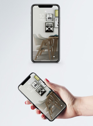 饭厅设计手机壁纸模板