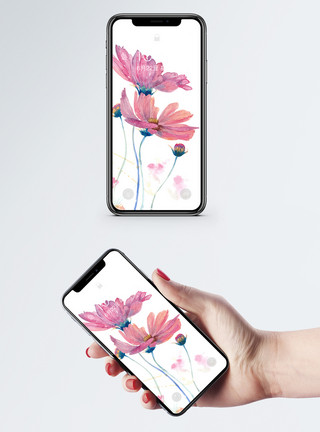 自然花儿素材花朵手机壁纸模板