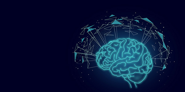 脑部扫描人工智能大脑科技设计图片