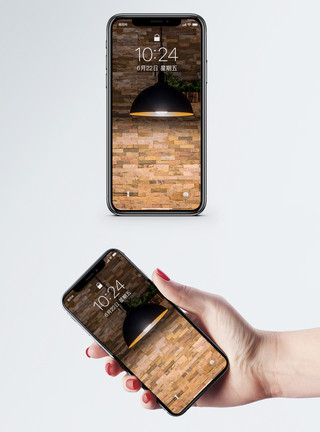 装修风格吊灯手机壁纸模板