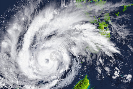 台风背景背景图片