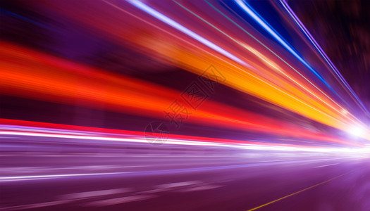 黑色公路汽车赛道速度感光效设计图片