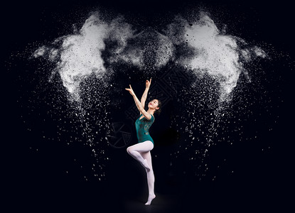 吊环云运动员优雅的舞者设计图片
