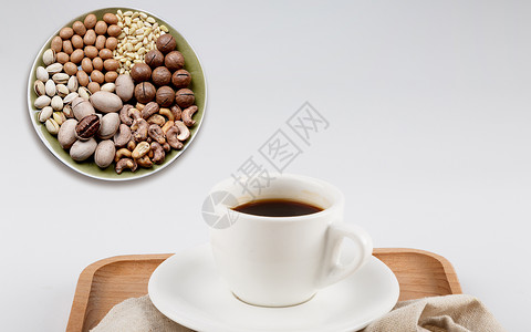 咖啡种子养生饮食设计图片
