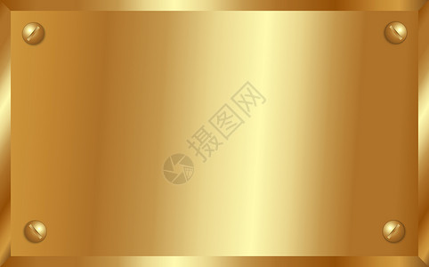 黄铜贴图金属材质标牌设计图片