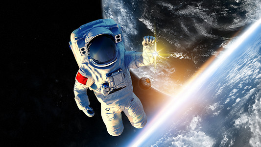 宇宙宇航员背景图片