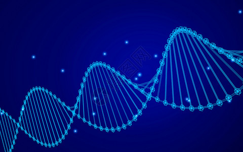 DNA双螺旋结构背景图片