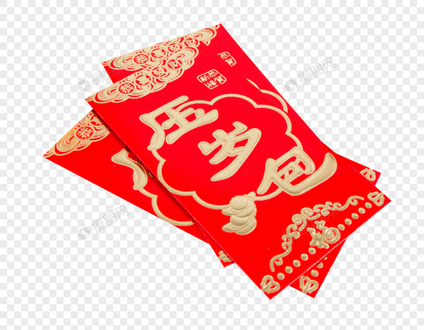 喜庆氛围春节鸡年红包图片