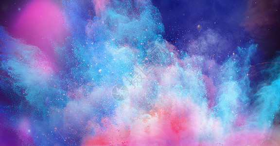 粉色液体色彩液体喷溅背景设计图片