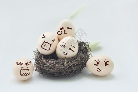 可爱粽子表情包趣味鸡蛋设计图片