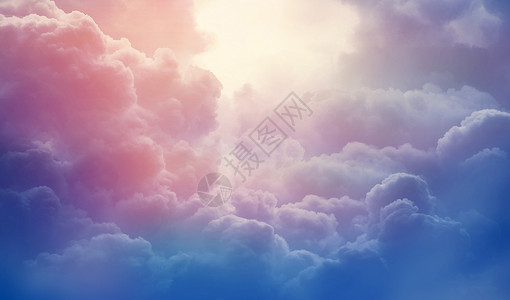 云朵梦幻梦幻云端设计图片