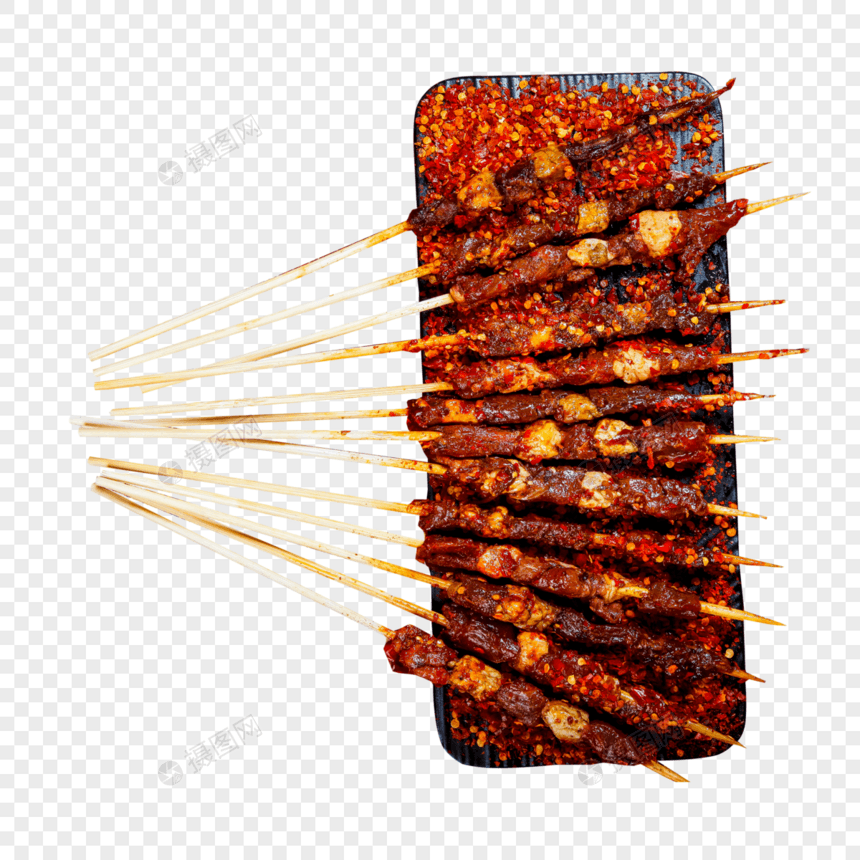 麻辣肉串图片