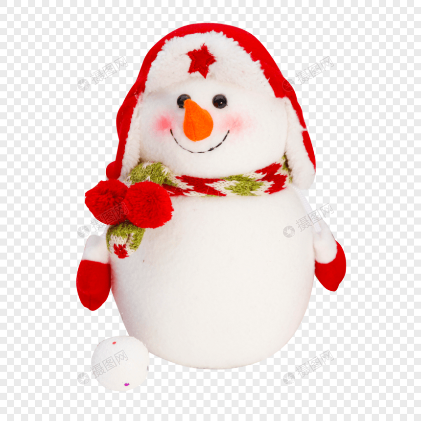 圣诞装饰雪人图片