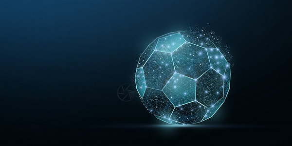 光点足球创意足球设计图片