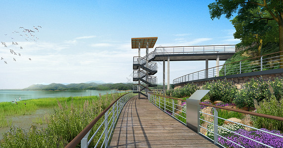 扎龙湿地湿地公园景观设计图片