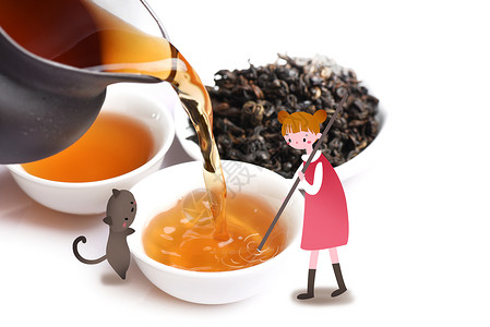 红茶中国普洱高清图片