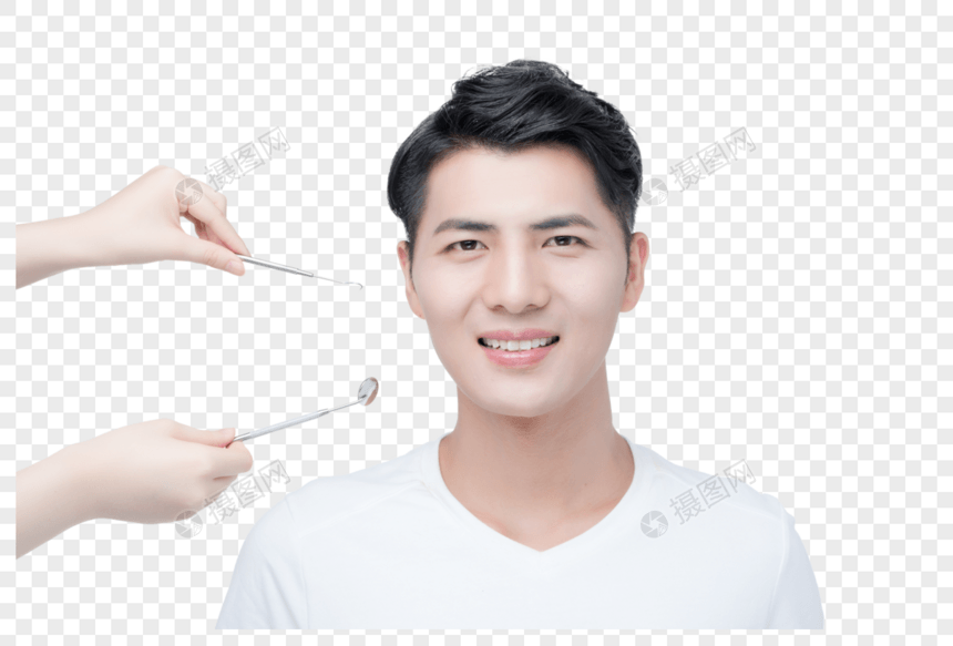 男性口腔护理图片
