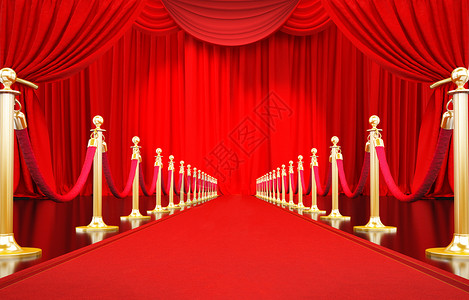 赞布耶拉舞台幕布场景设计图片