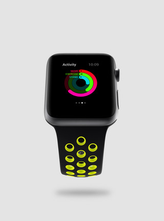 苹果手表充电画面苹果手表产品展示样机模板