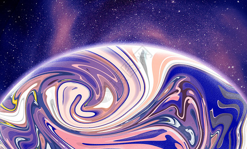手机科技壁纸宇宙行星壁纸设计图片