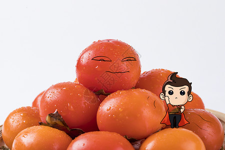 柿子超人背景图片