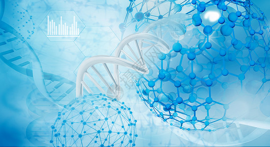 螺旋粒子医疗背景设计图片