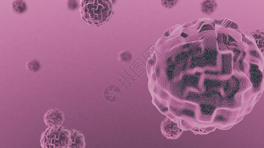 纳米研究细菌细胞场景设计图片