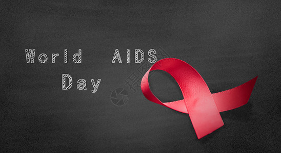 粉色卡通预防世界艾滋病插画世界艾滋病日设计图片