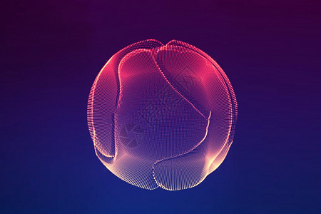 状态灯素材科技点状球形场景设计图片