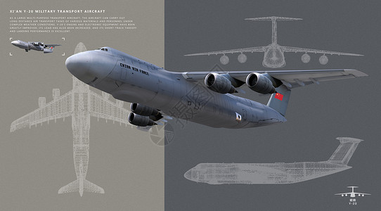 飞机介绍素材运20运输机设计图片