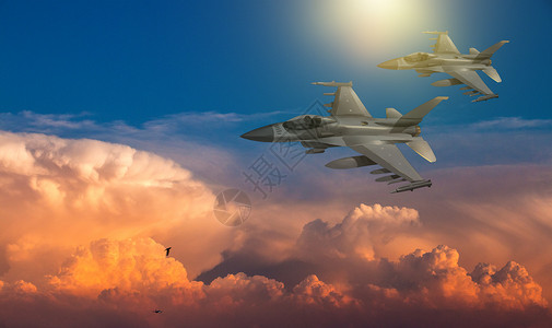 刺激战场海报军事战机背景设计图片