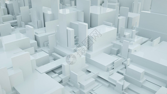 高分辨率素材抽象建筑场景设计图片