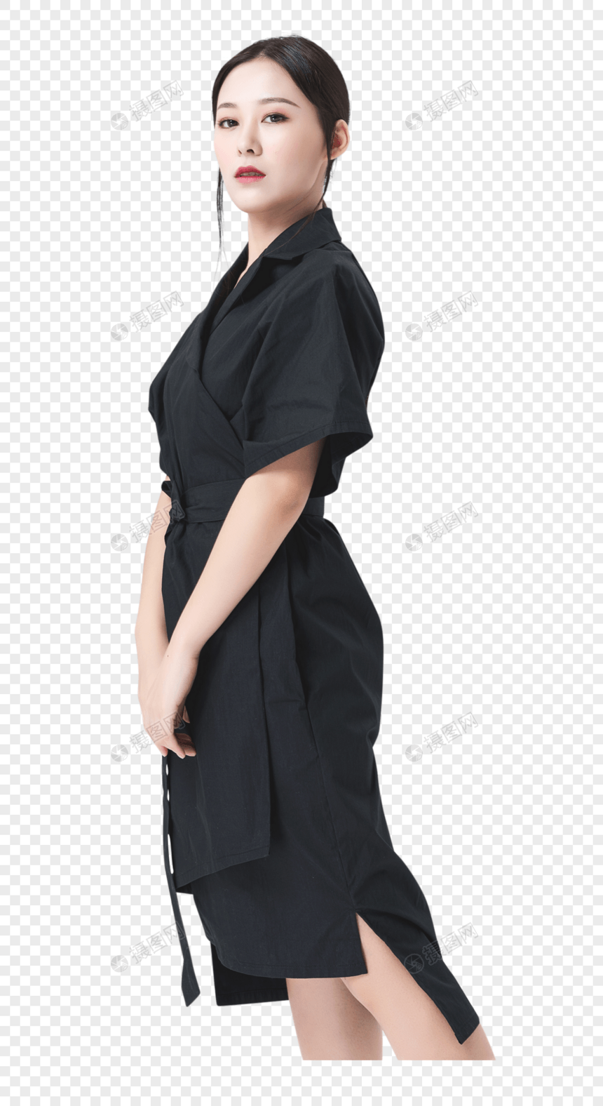 性冷淡美女服装图片