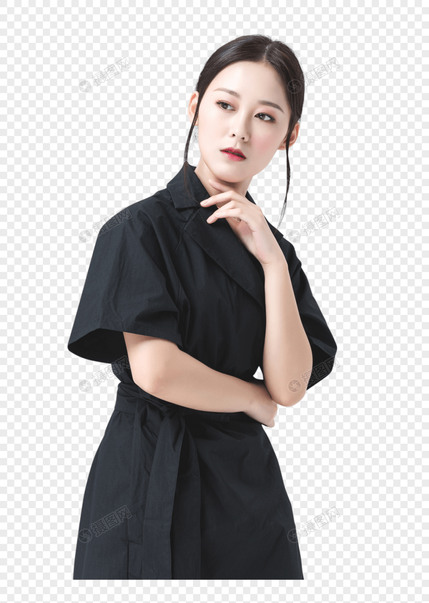 性冷淡美女服装图片